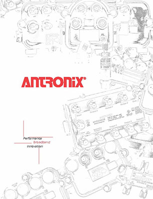 Front Page of Antronix Brochure